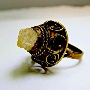 Antique “Poison Ring” Hallmarked Sterling Mexico Size 6.5